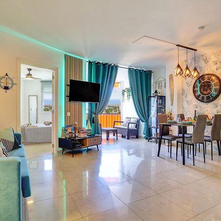 Luxory Dreamy Sunset, Seafront, Direct Access To The Promenade,Wifi,Pool,Free Parking Daire Los Cristianos  Dış mekan fotoğraf