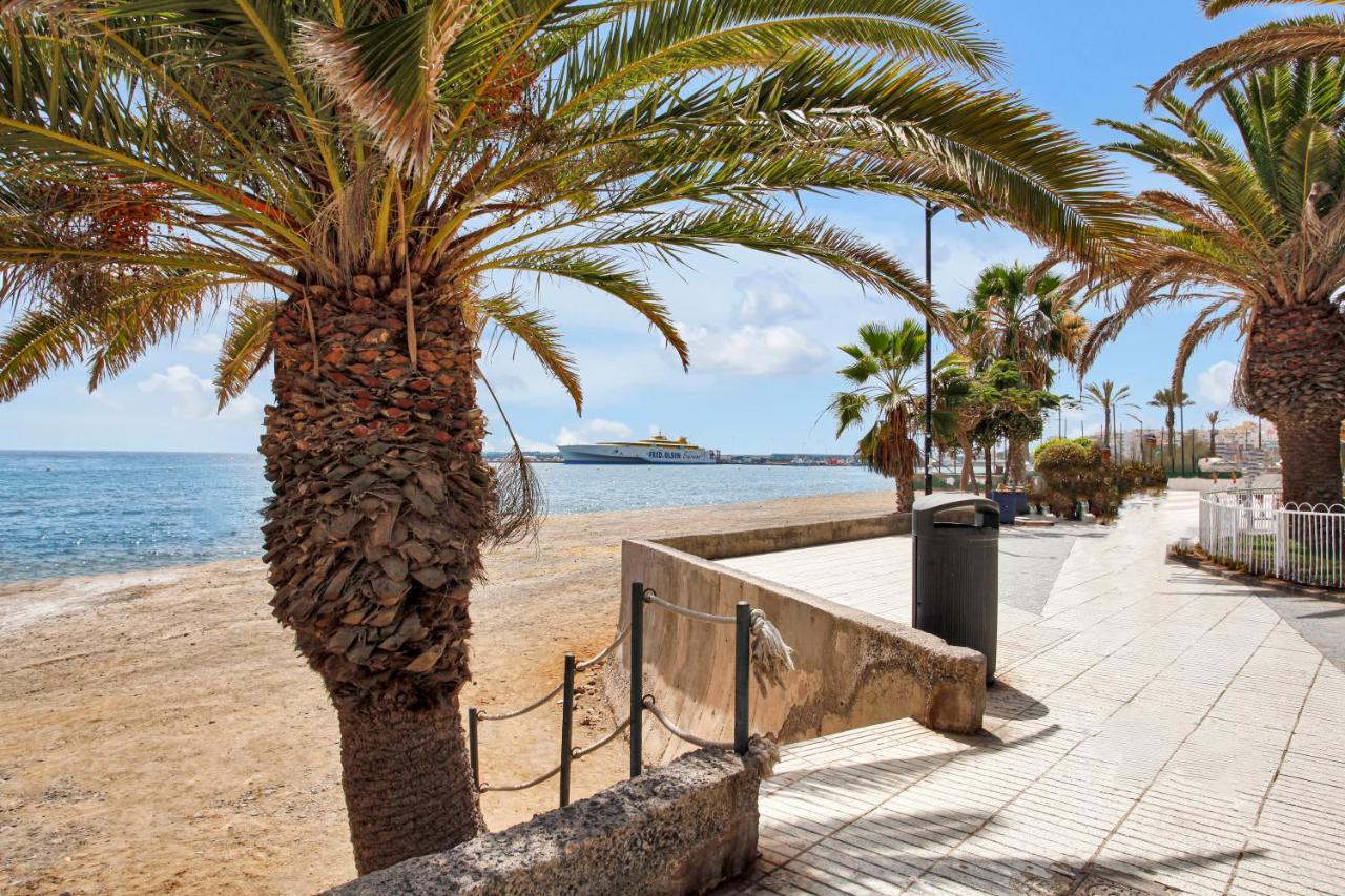 Luxory Dreamy Sunset, Seafront, Direct Access To The Promenade,Wifi,Pool,Free Parking Daire Los Cristianos  Dış mekan fotoğraf