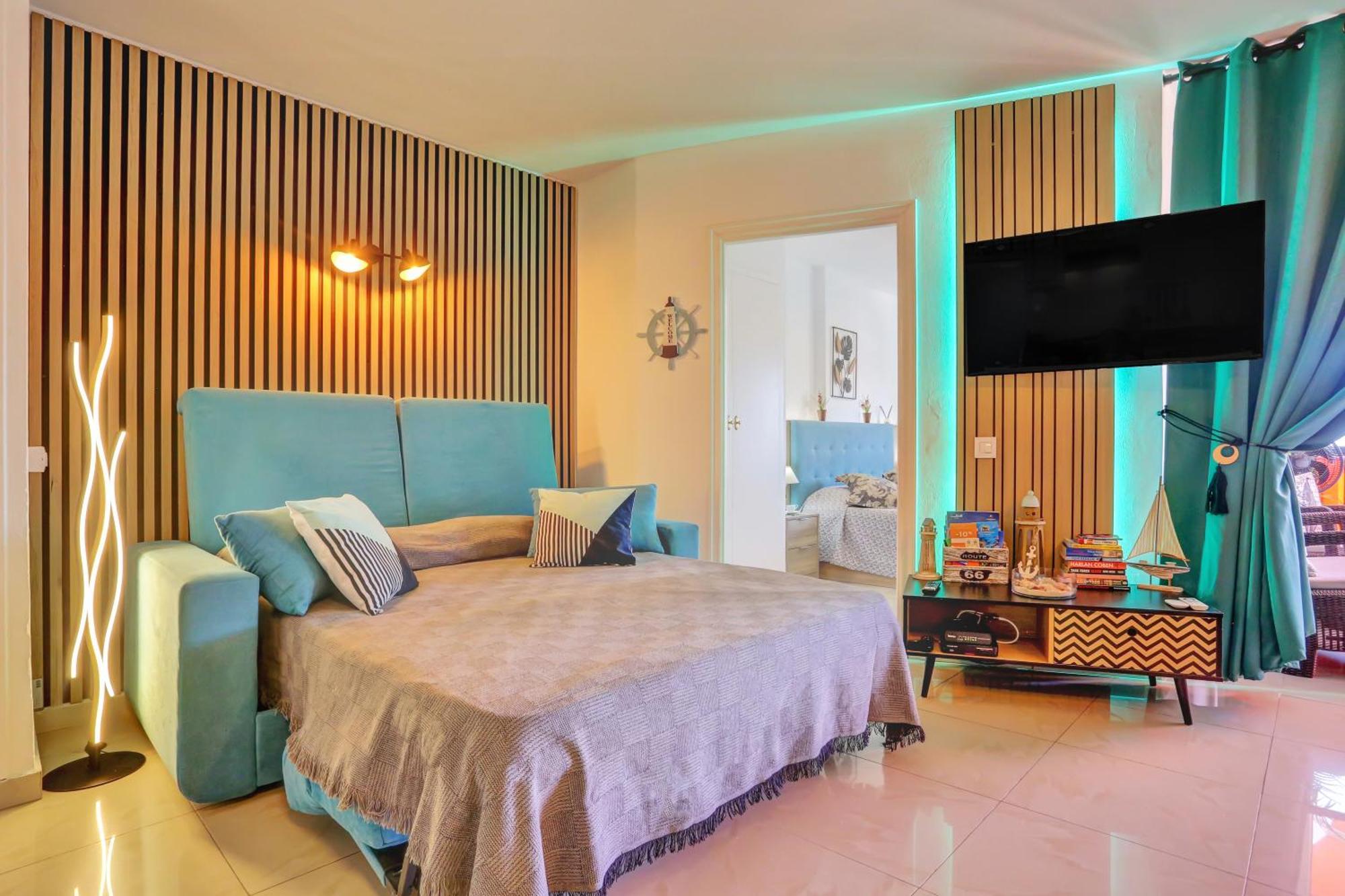Luxory Dreamy Sunset, Seafront, Direct Access To The Promenade,Wifi,Pool,Free Parking Daire Los Cristianos  Dış mekan fotoğraf