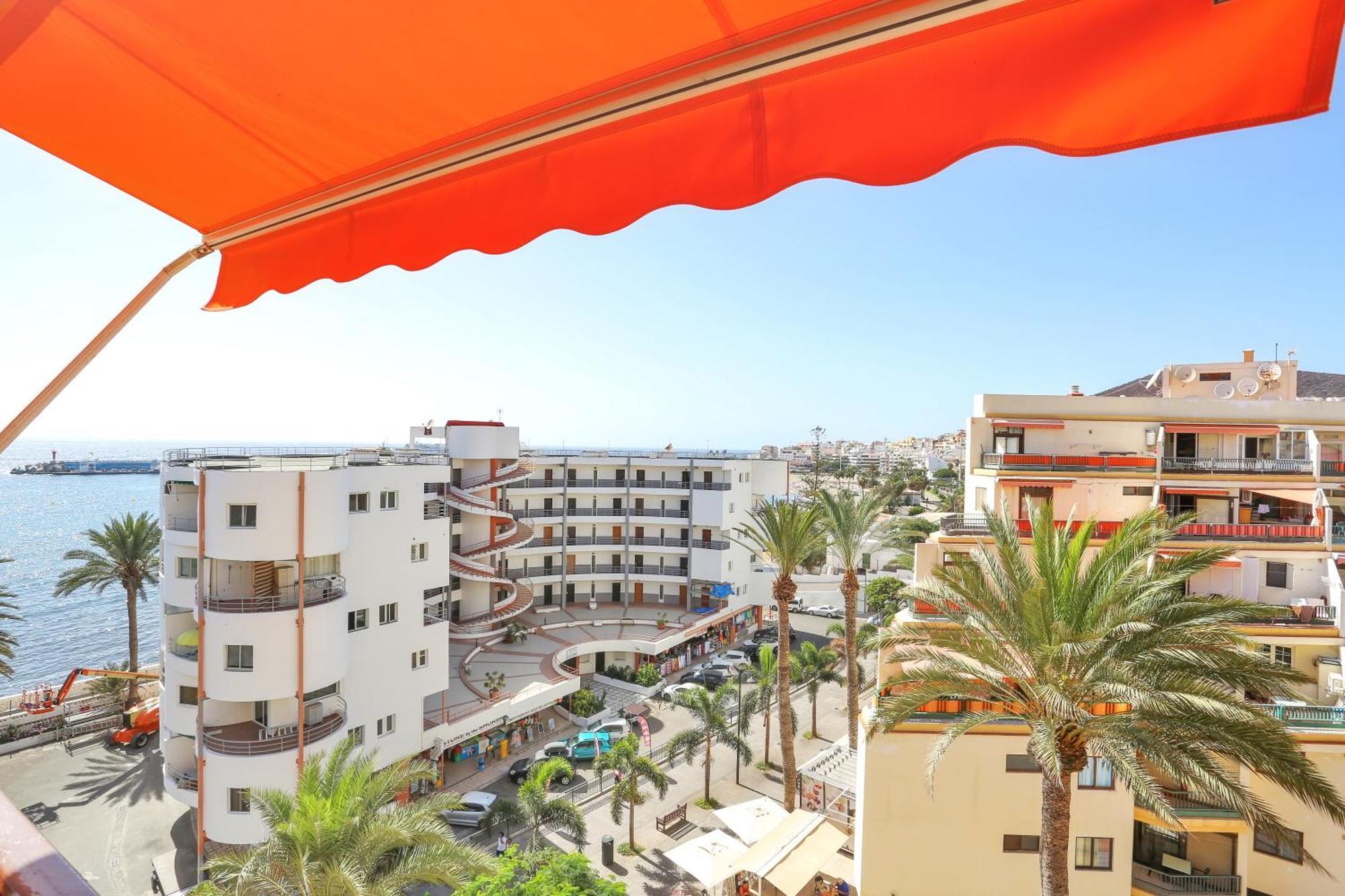 Luxory Dreamy Sunset, Seafront, Direct Access To The Promenade,Wifi,Pool,Free Parking Daire Los Cristianos  Dış mekan fotoğraf